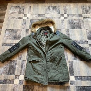 Yoki Army Green Coat